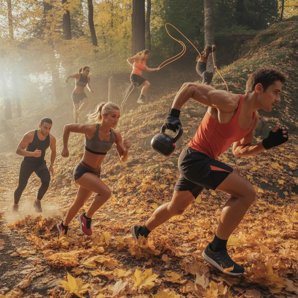 fall activities that burn calories