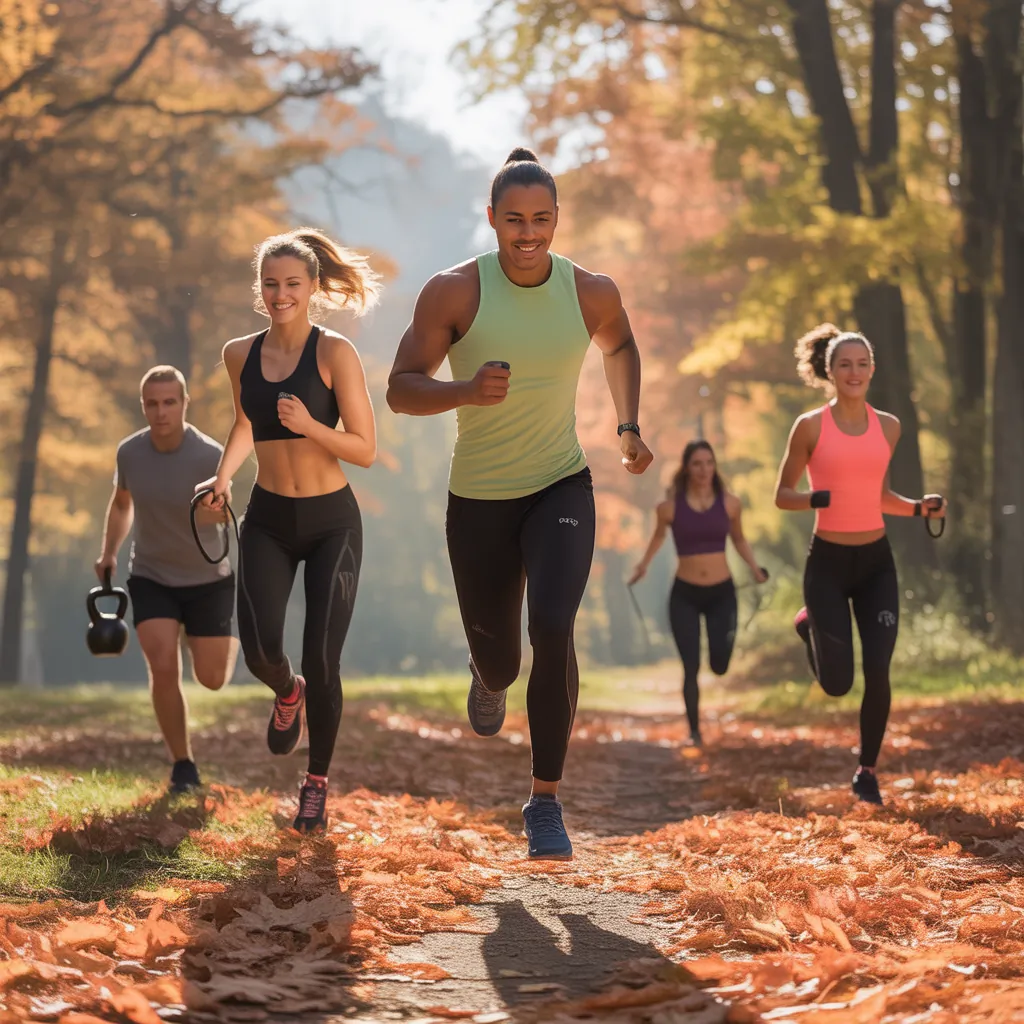 fall activities that burn calories