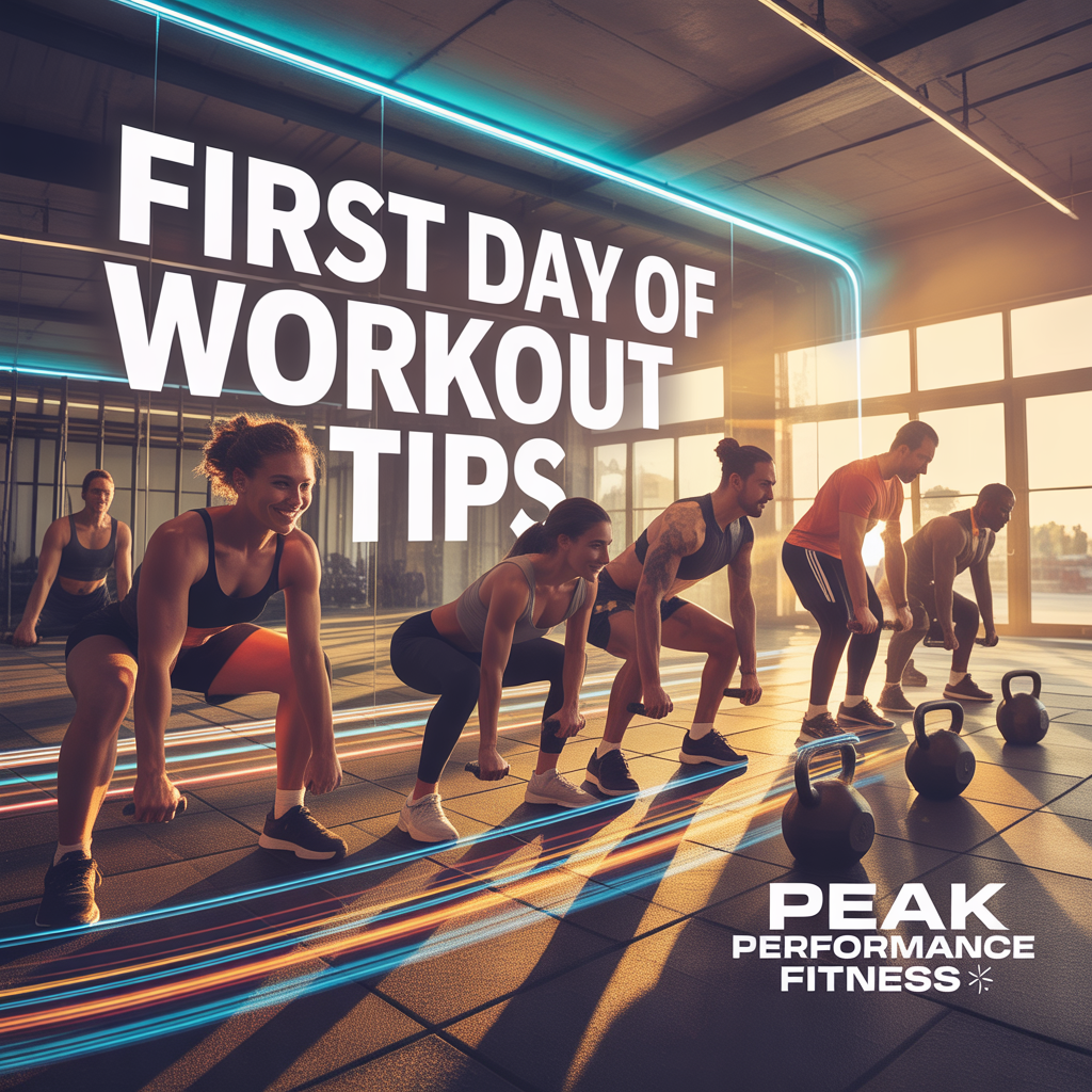 first day of workout tips