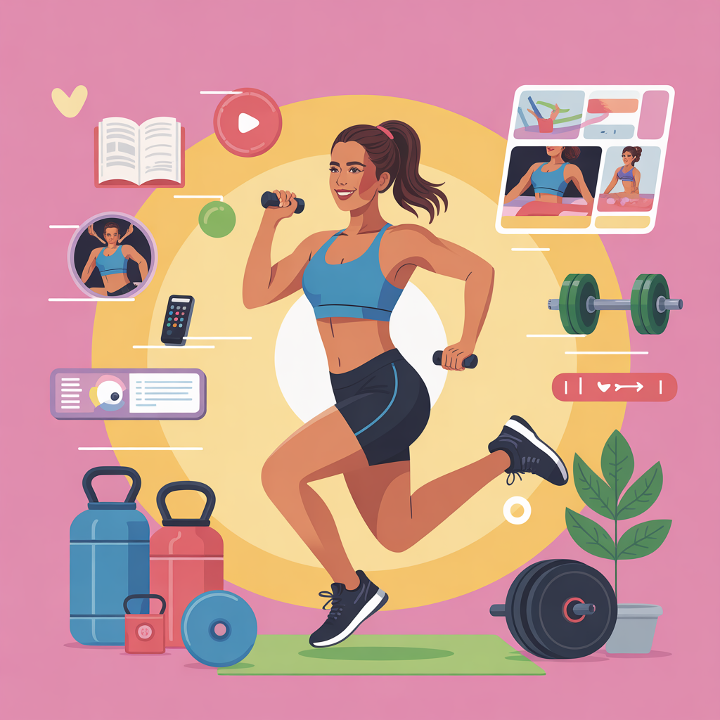 fitness blogger