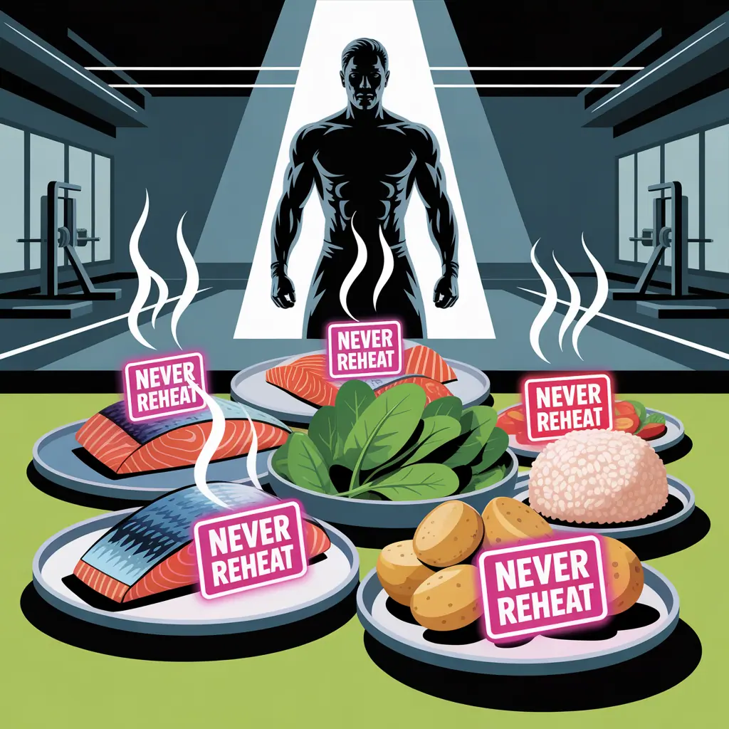 foods you should never reheat