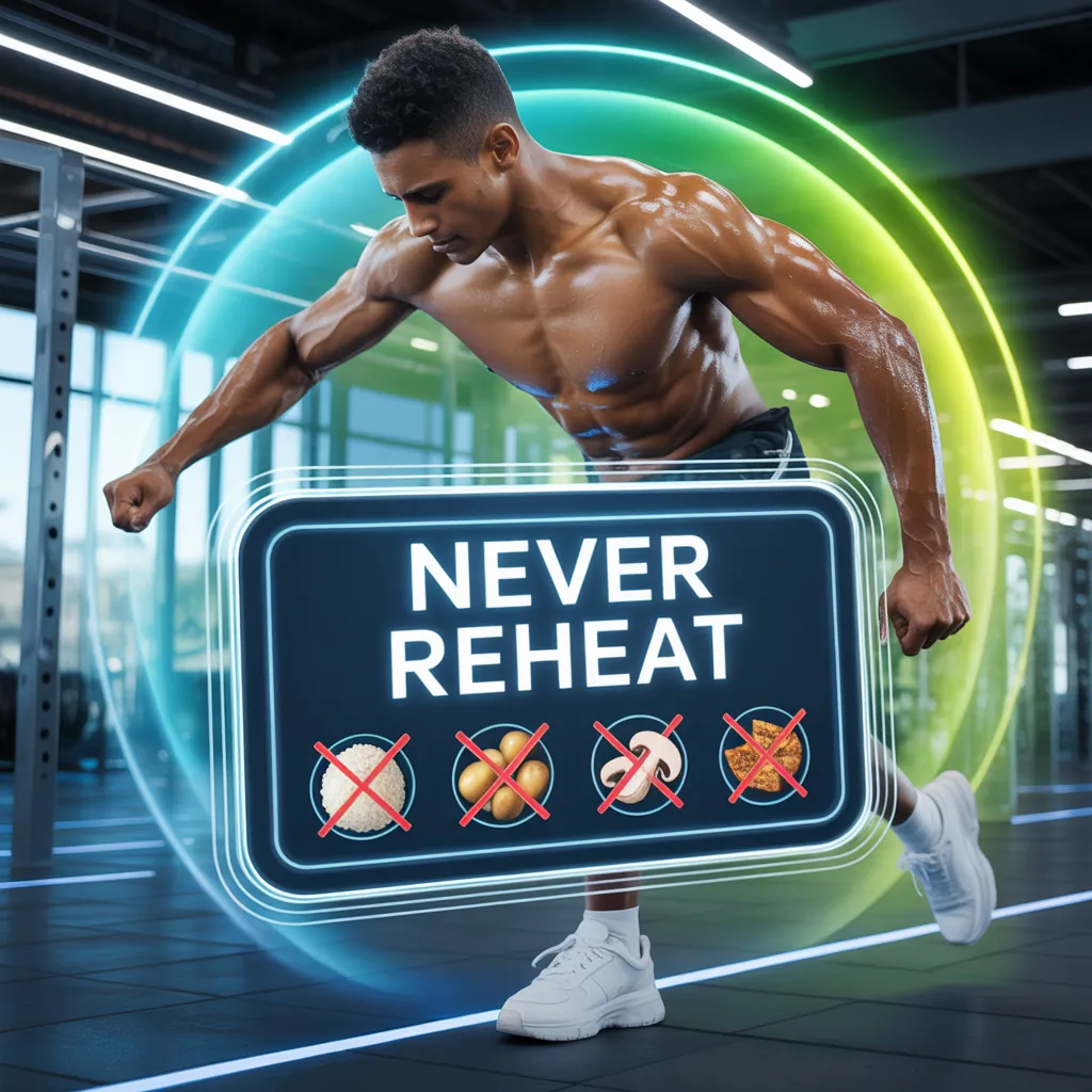 foods you should never reheat