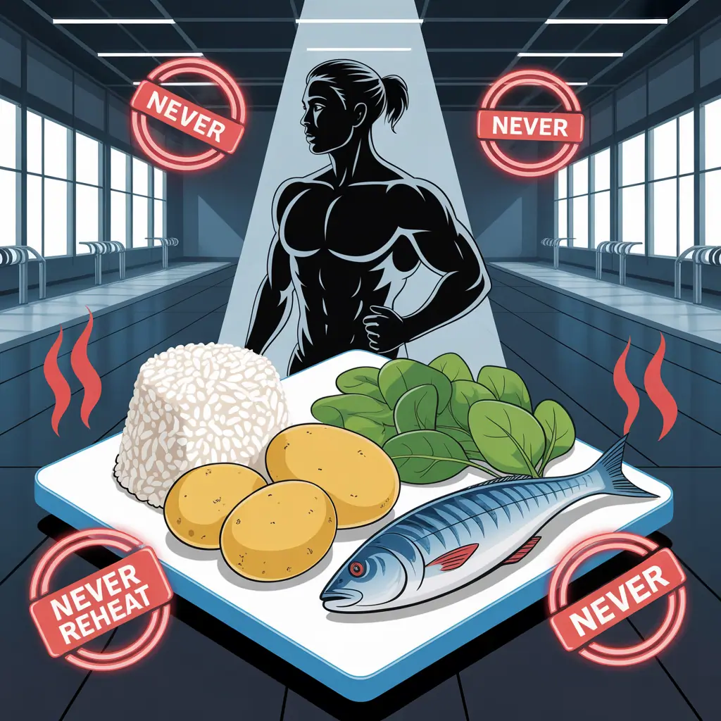 foods you should never reheat