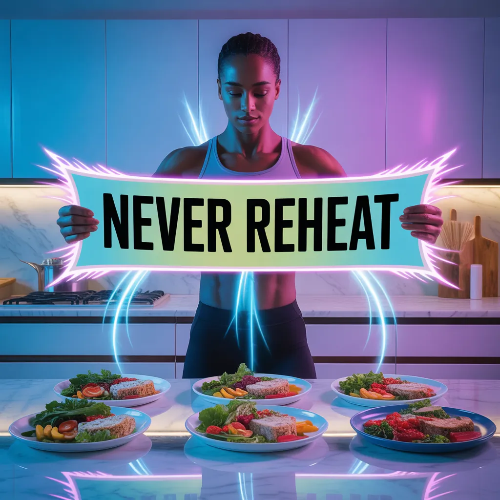 foods you should never reheat