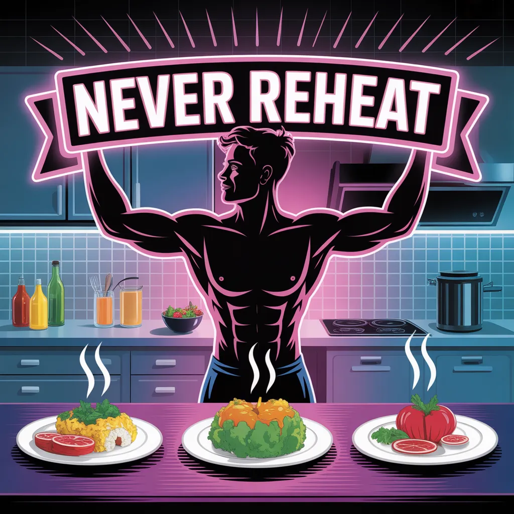 foods you should never reheat