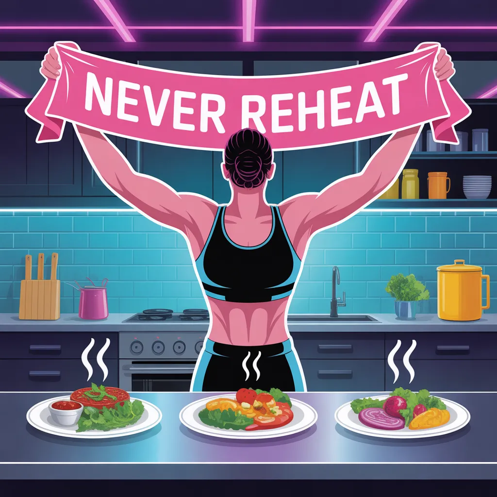 foods you should never reheat