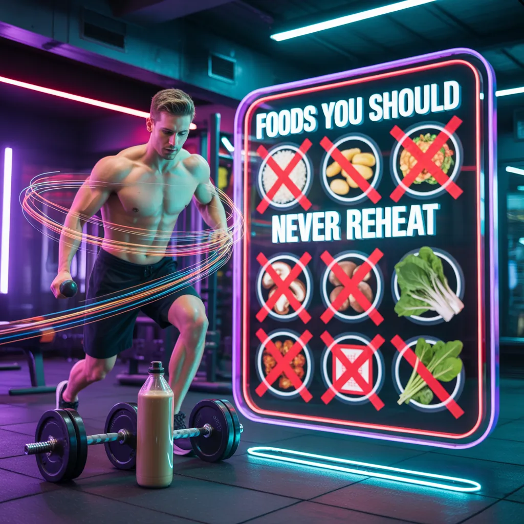 foods you should never reheat