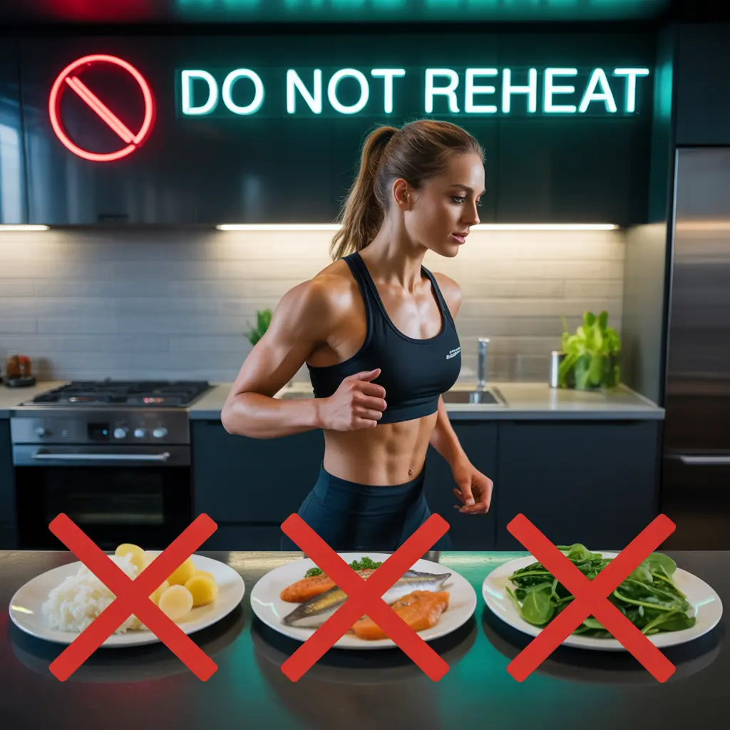 foods you should never reheat