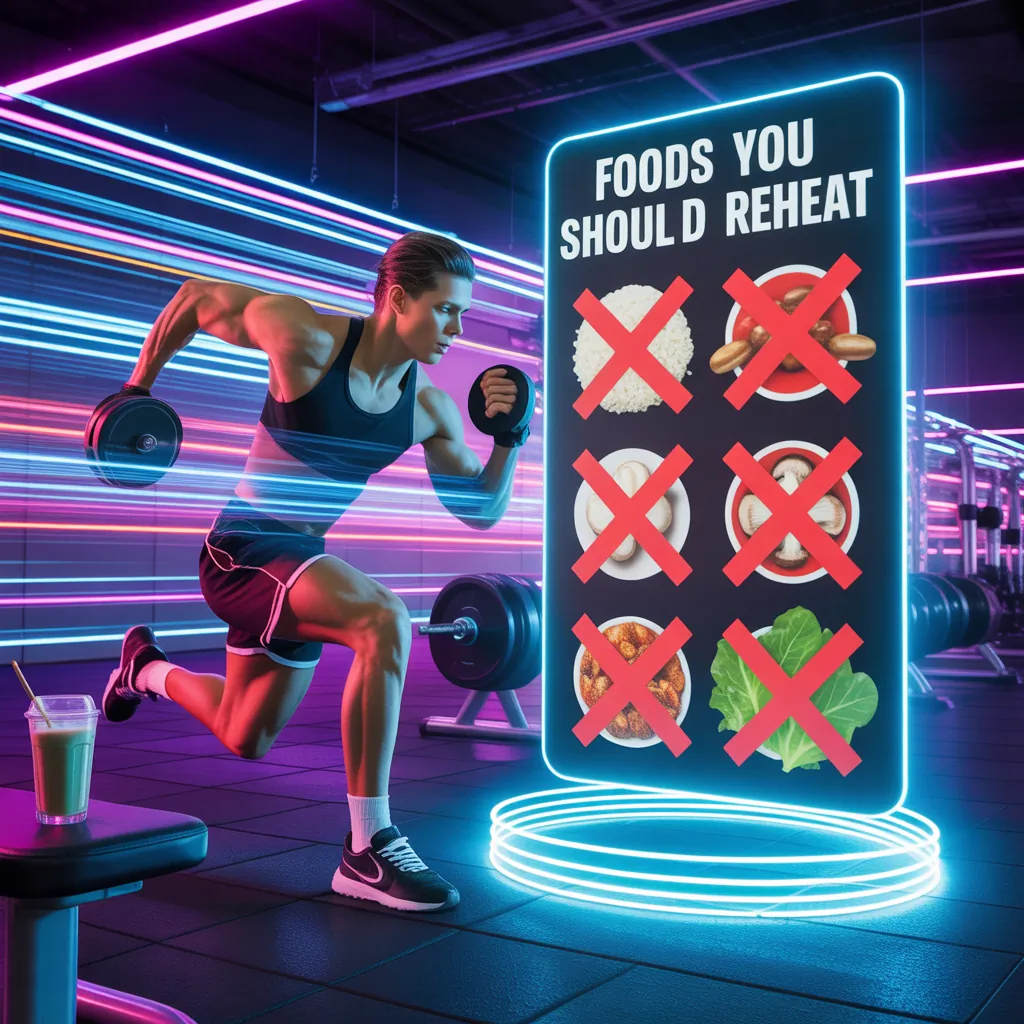 foods you should never reheat