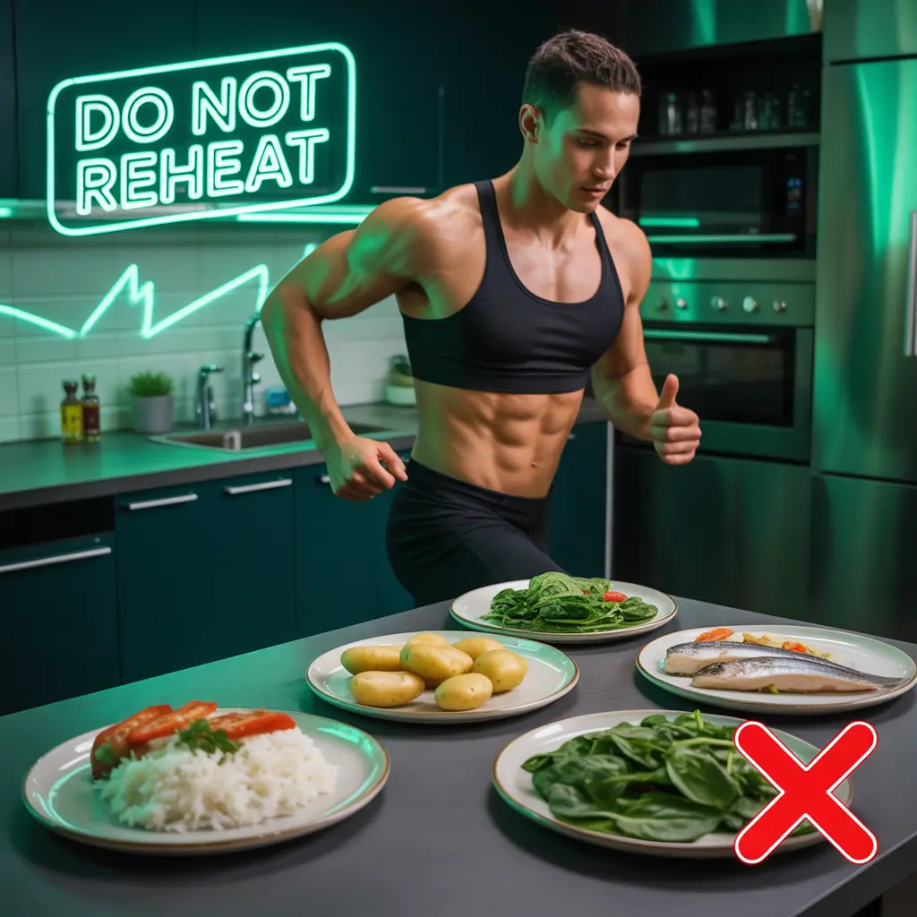 foods you should never reheat