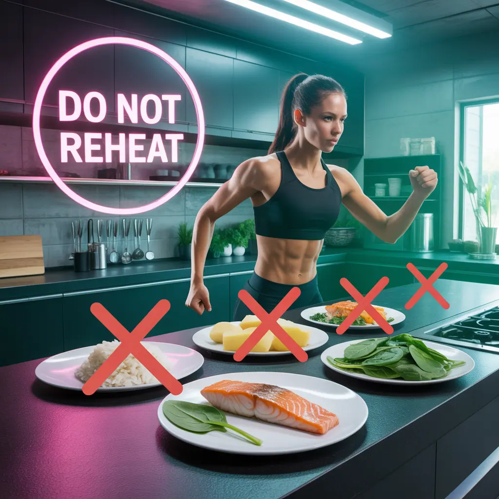 foods you should never reheat