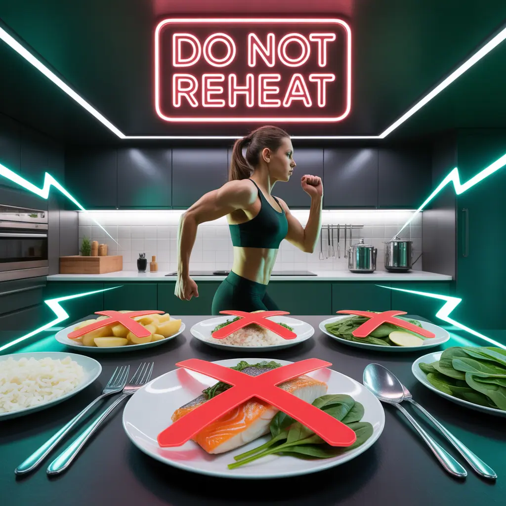 foods you should never reheat