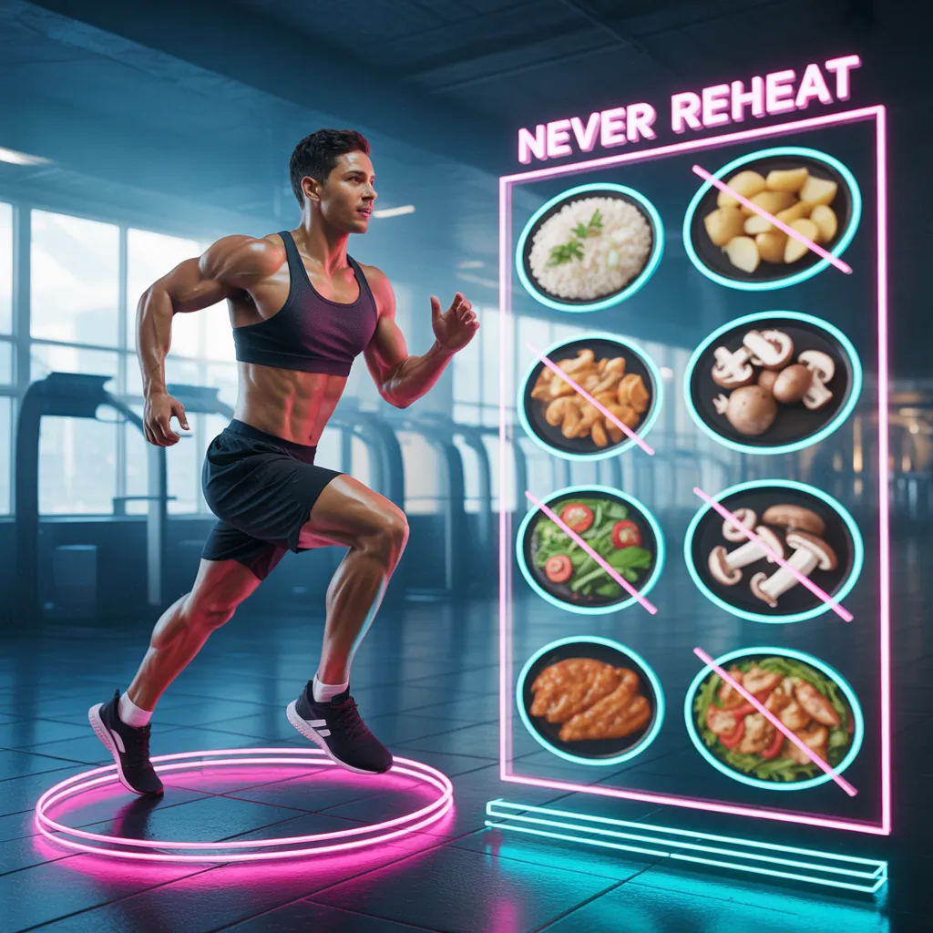 foods you should never reheat