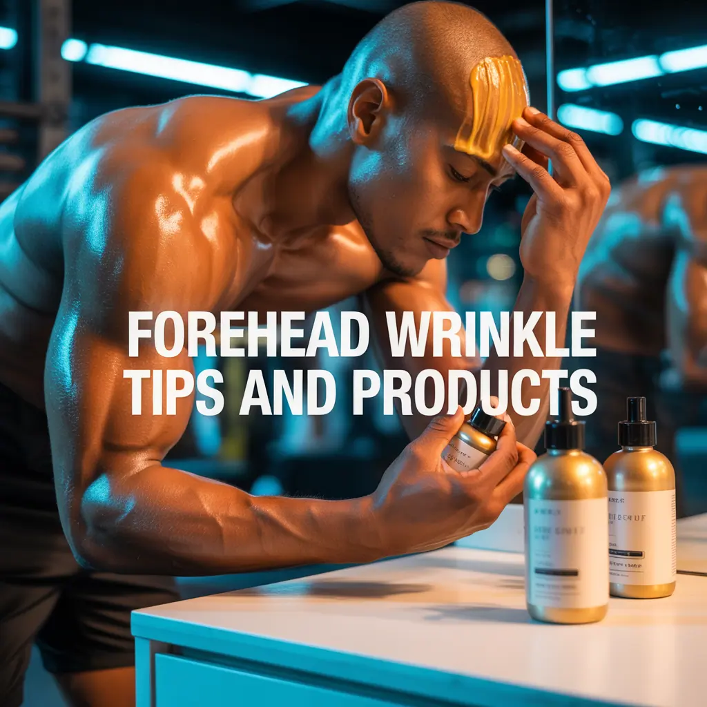 forehead wrinkle tips and products