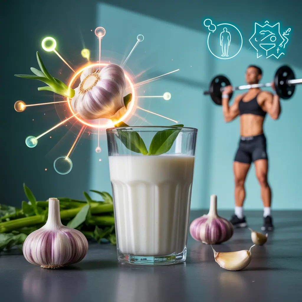 garlic milk health benefits