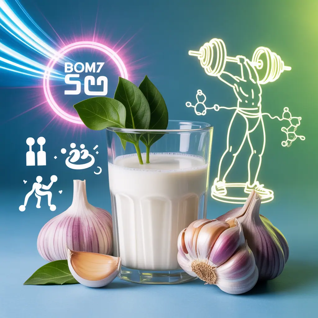 garlic milk health benefits