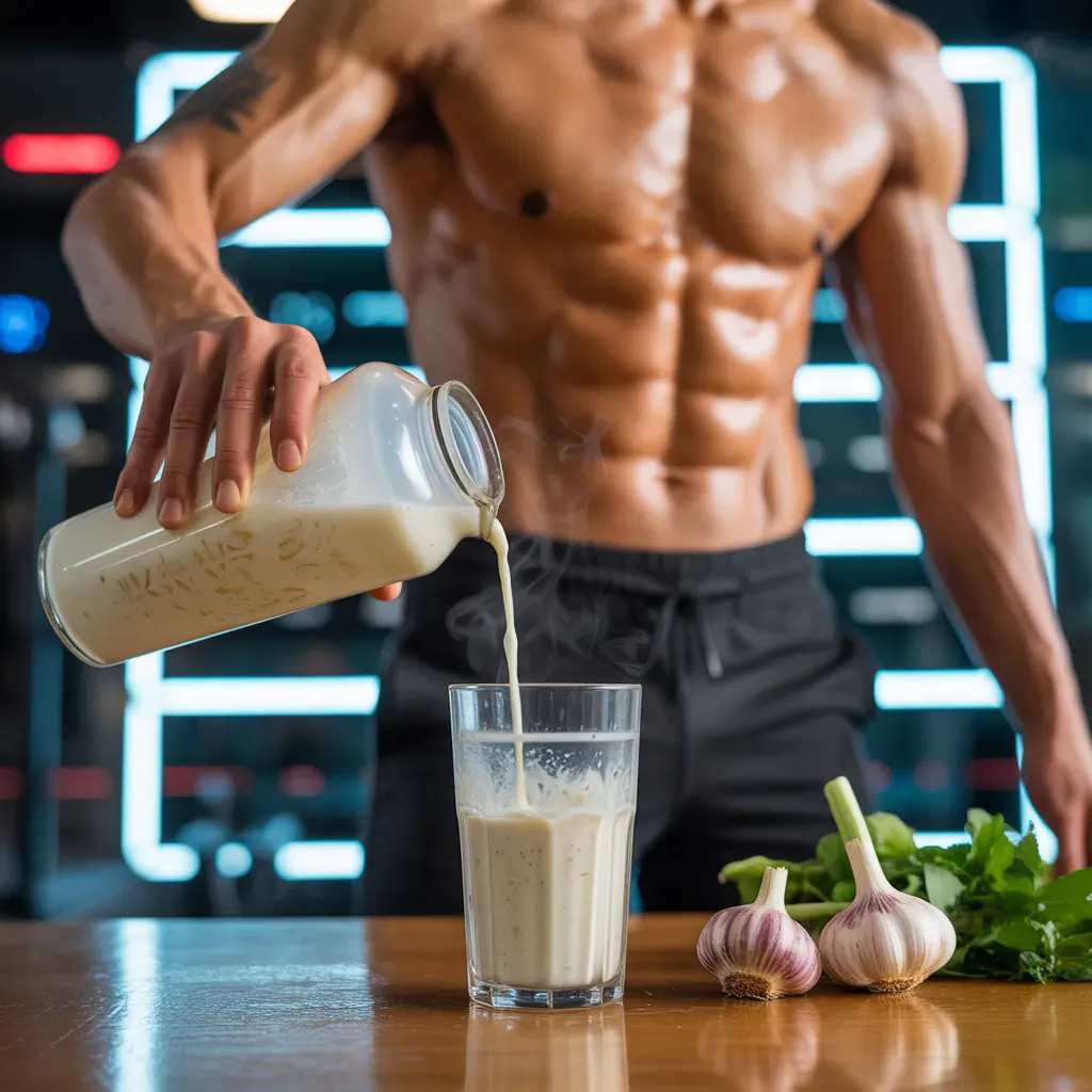 garlic milk health benefits