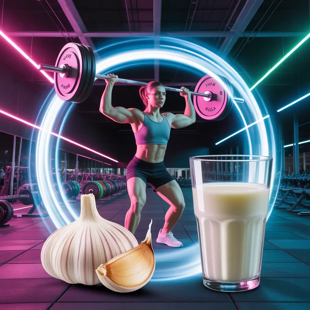 garlic milk health benefits