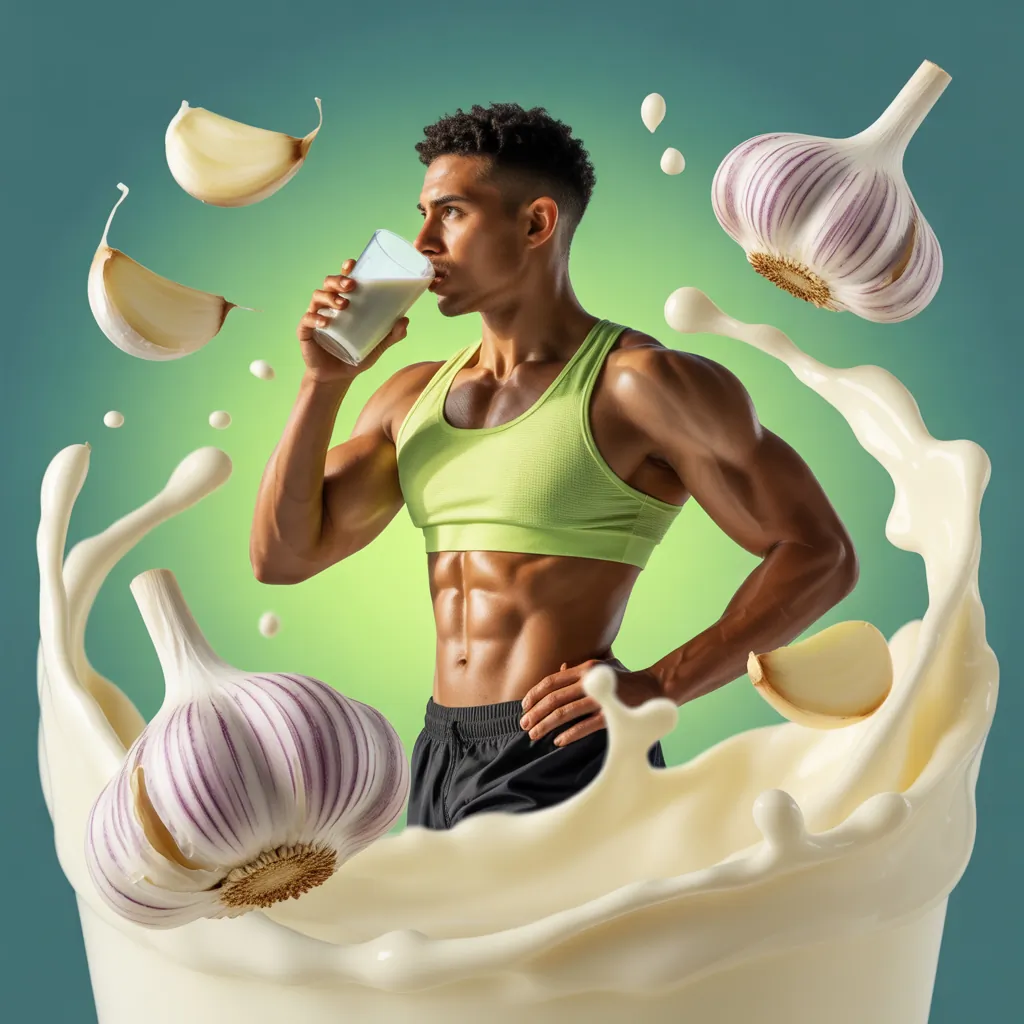 garlic milk health benefits
