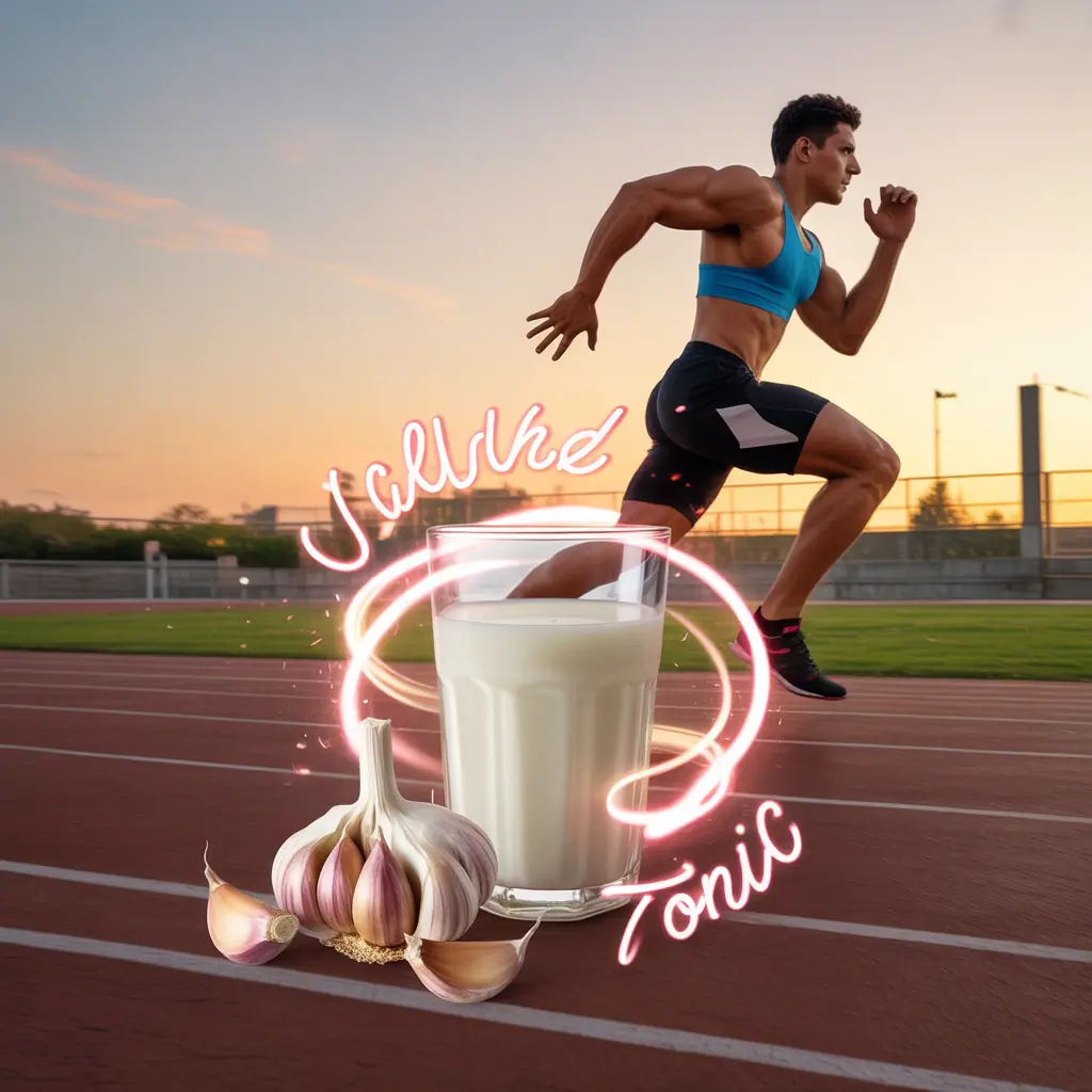 garlic milk health benefits