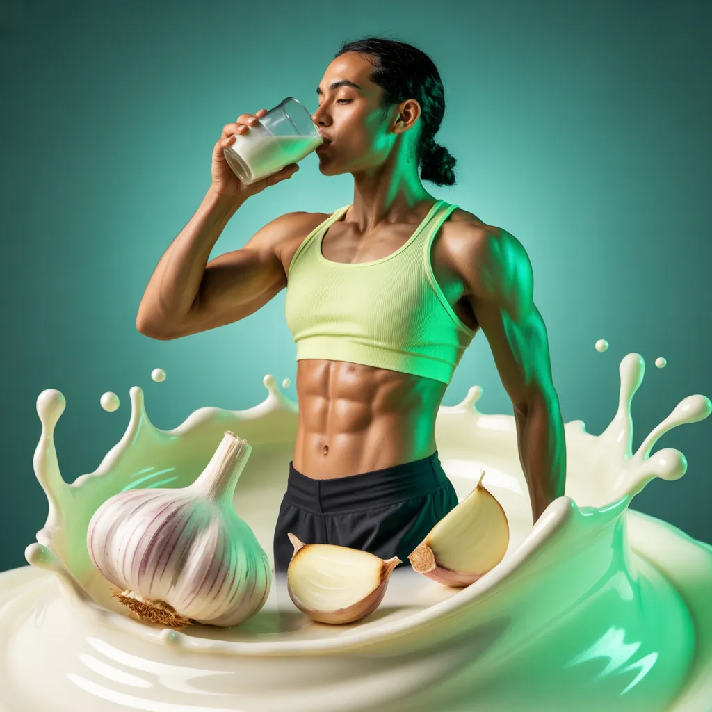 garlic milk health benefits