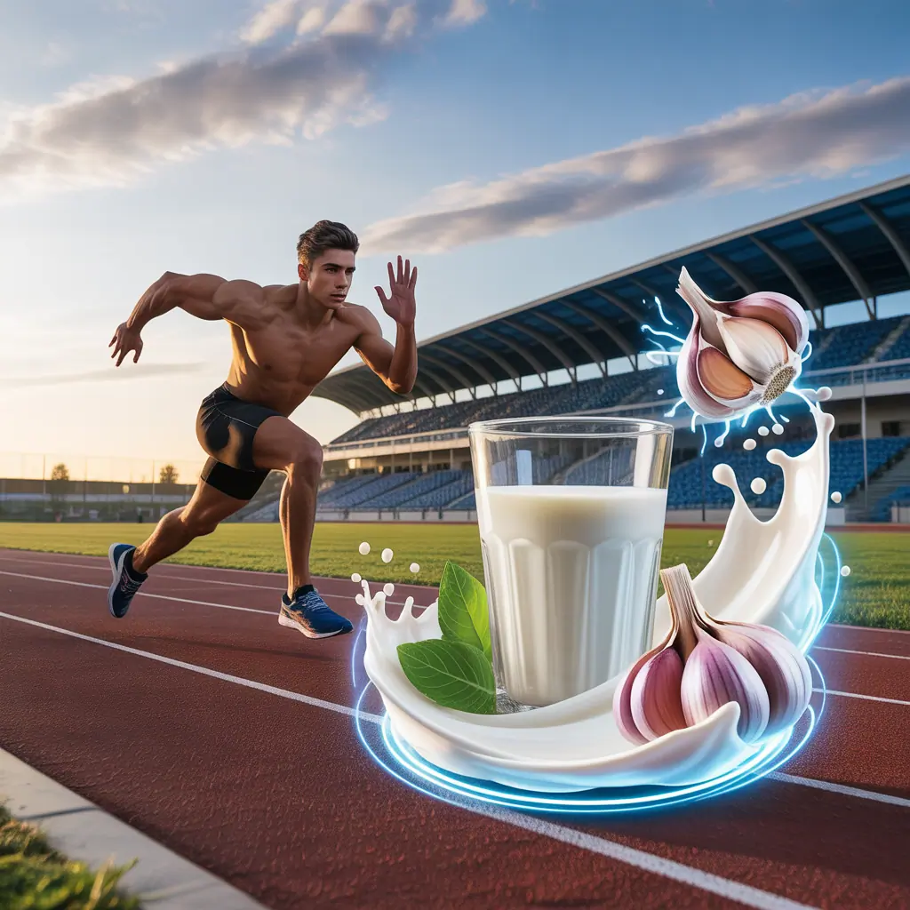 garlic milk health benefits