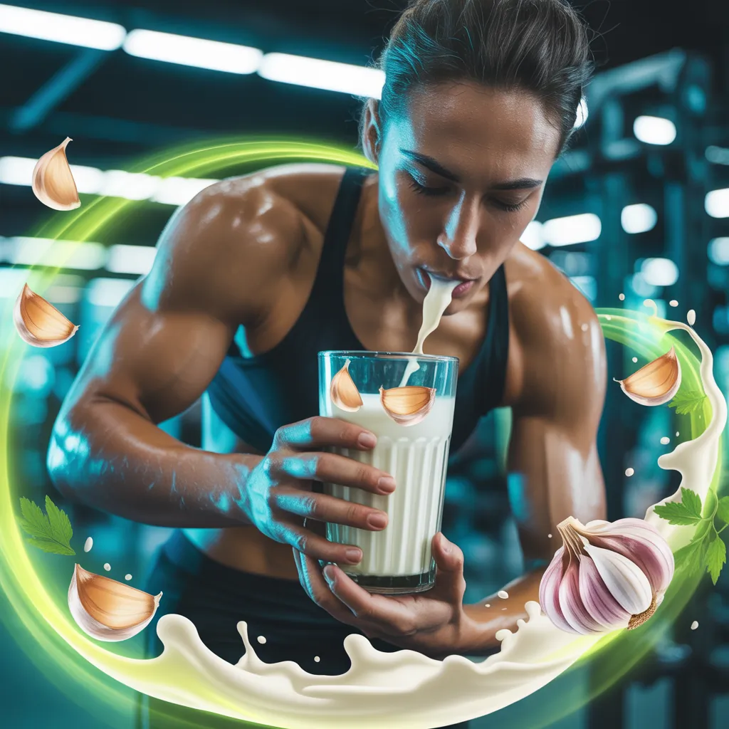 garlic milk health benefits