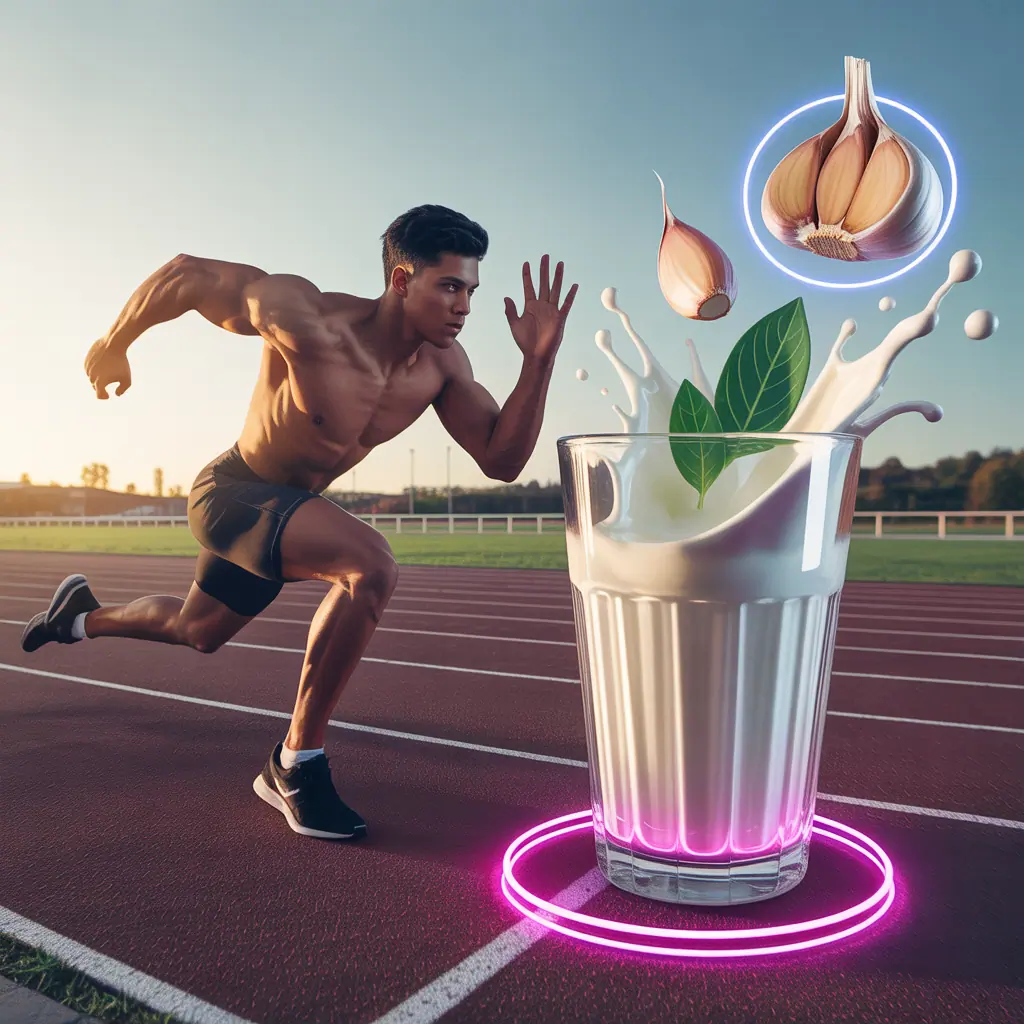 garlic milk health benefits