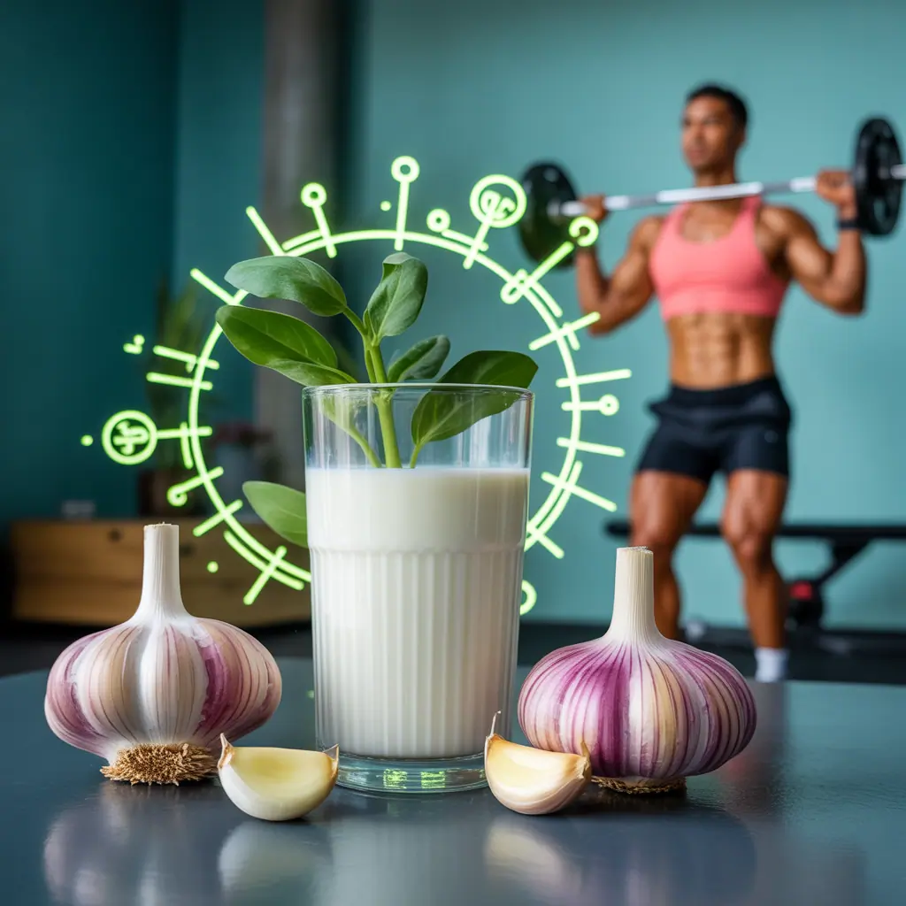 garlic milk health benefits