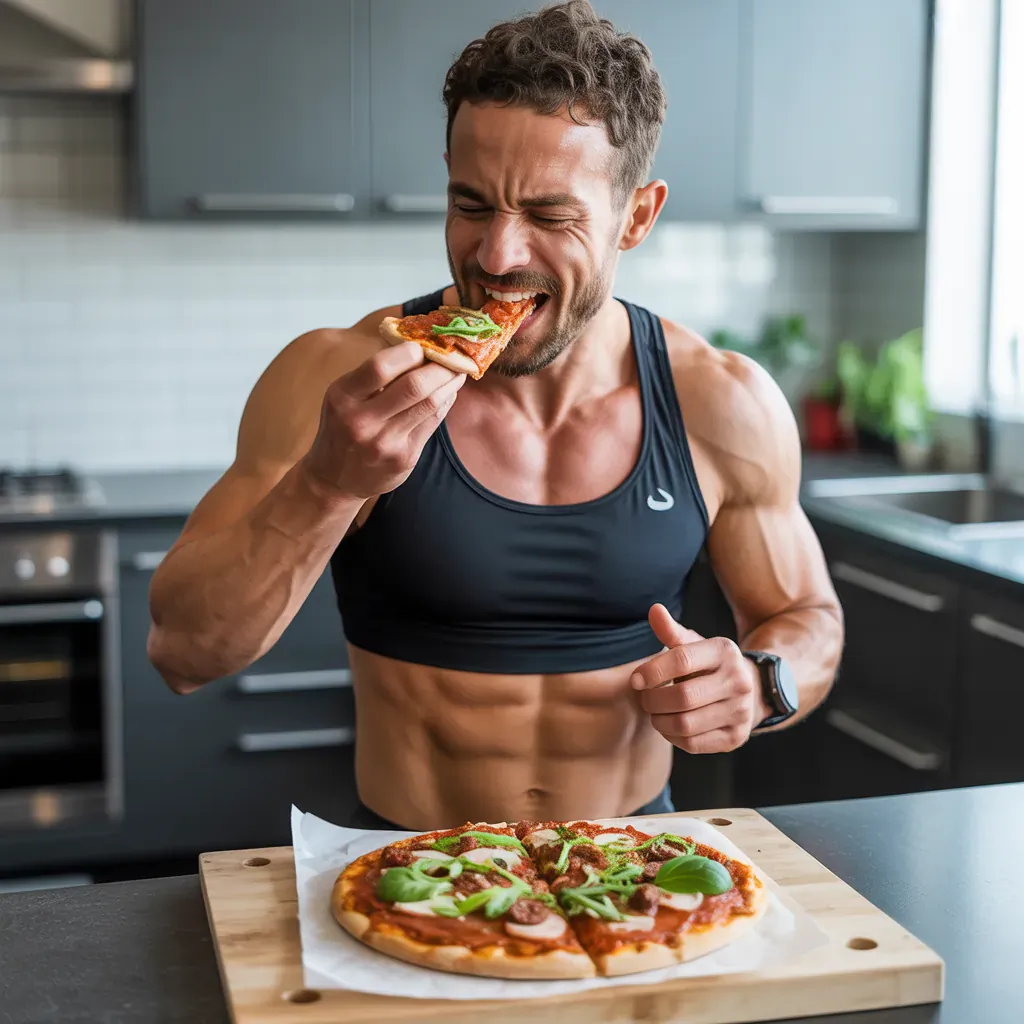 gluten free vegan sausage pizza