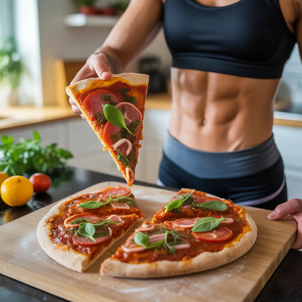 gluten free vegan sausage pizza