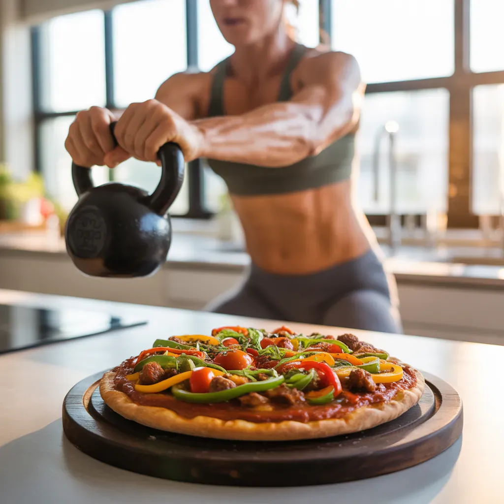 gluten free vegan sausage pizza