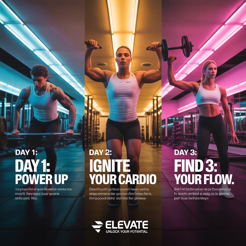 gym workout tips 3 days