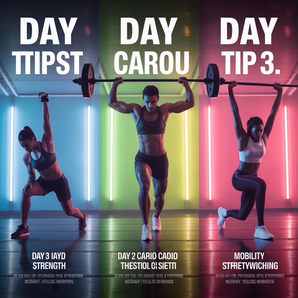 gym workout tips 3 days