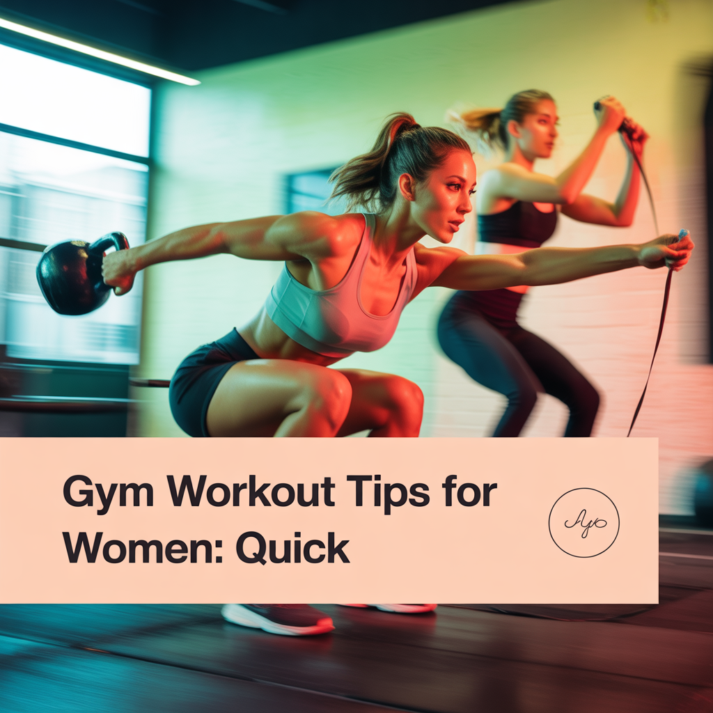 gym workout tips for women quick