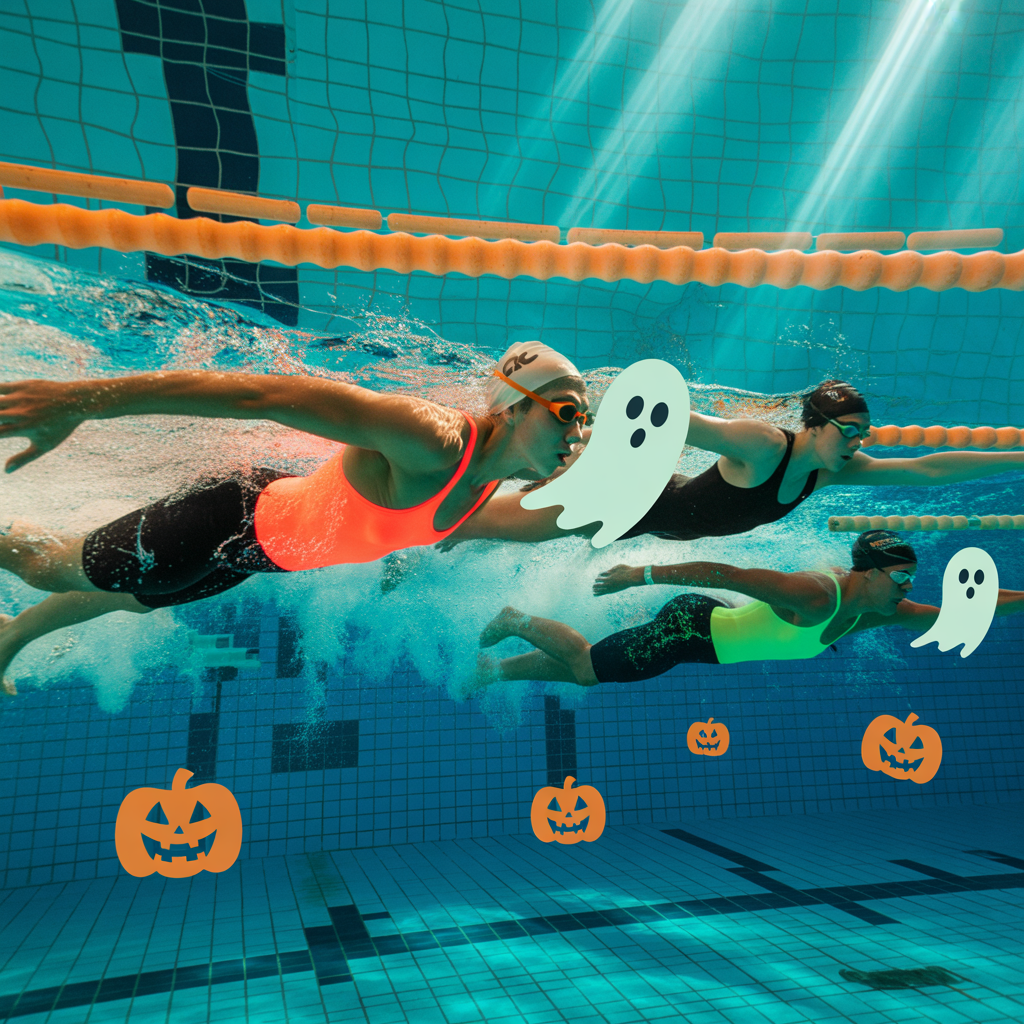 halloween swim workouts