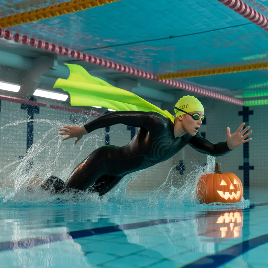 halloween swim workouts