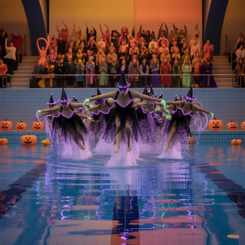 halloween swim workouts