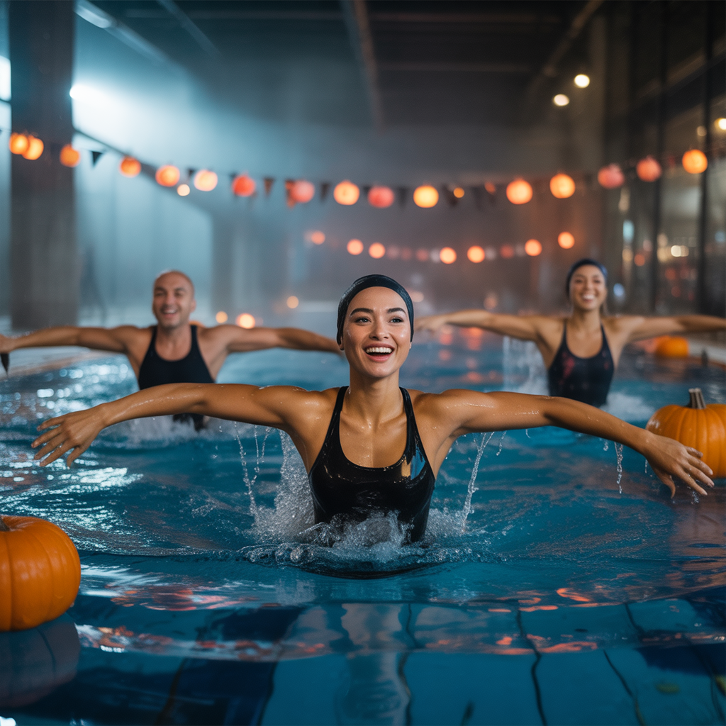 halloween swim workouts