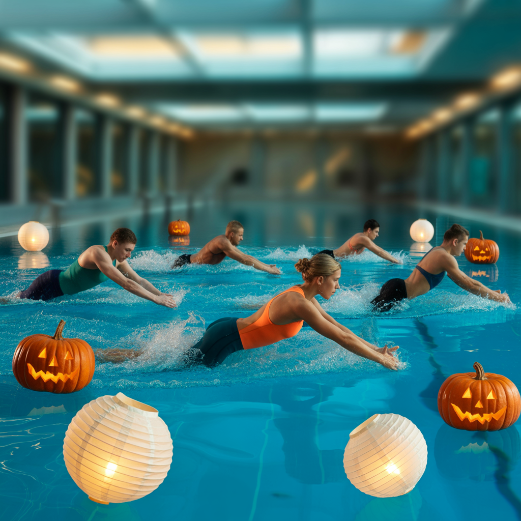 halloween swim workouts