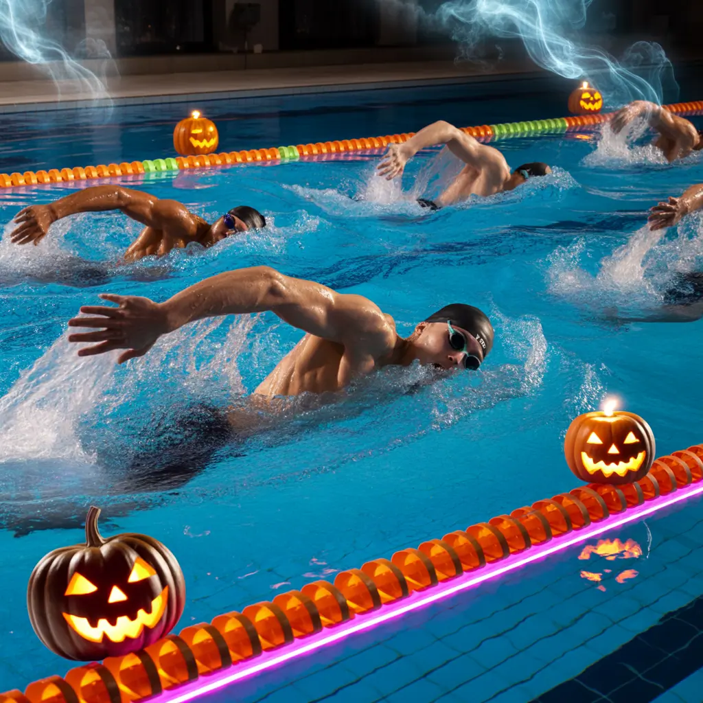 halloween swim workouts