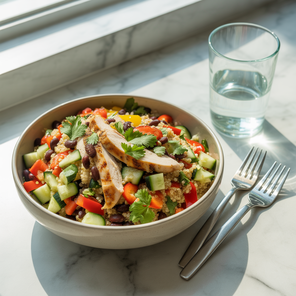 healthy lunch