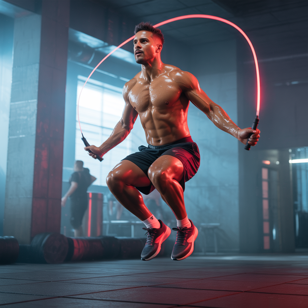 high intensity fat burning jump rope workout
