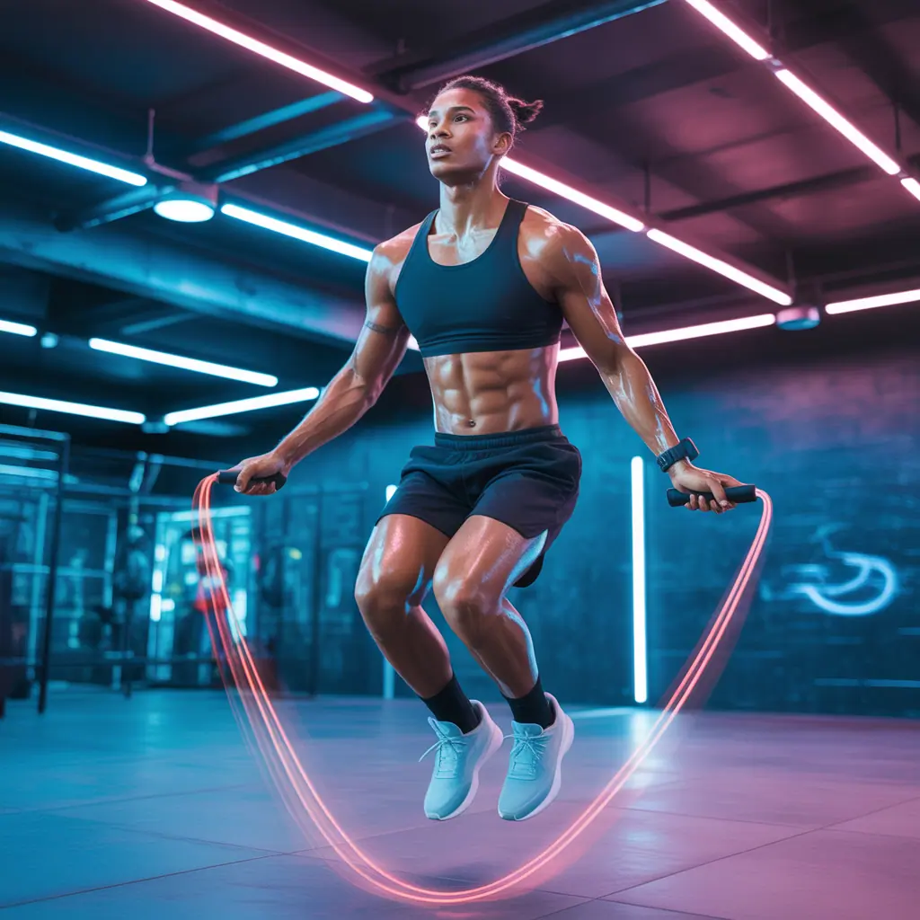 high intensity fat burning jump rope workout
