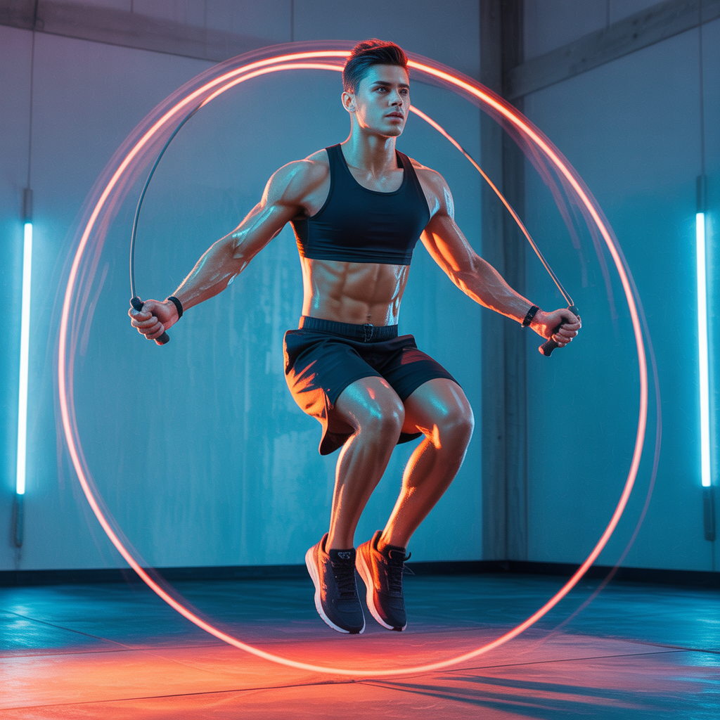 high intensity fat burning jump rope workout