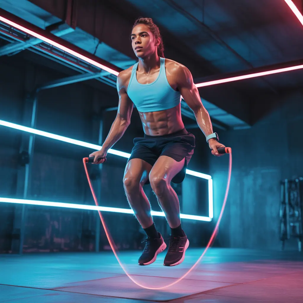 high intensity fat burning jump rope workout