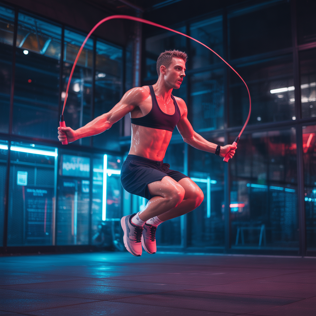 high intensity fat burning jump rope workout