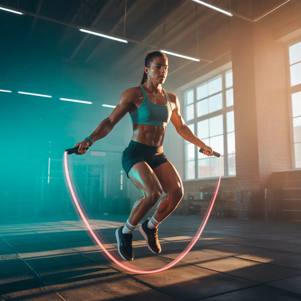 high intensity fat burning jump rope workout