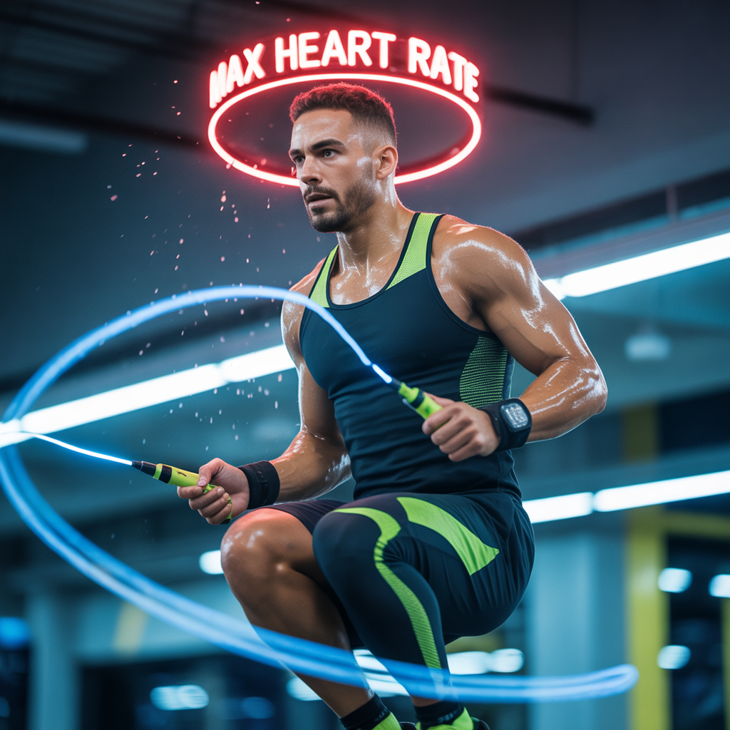 high intensity fat burning jump rope workout