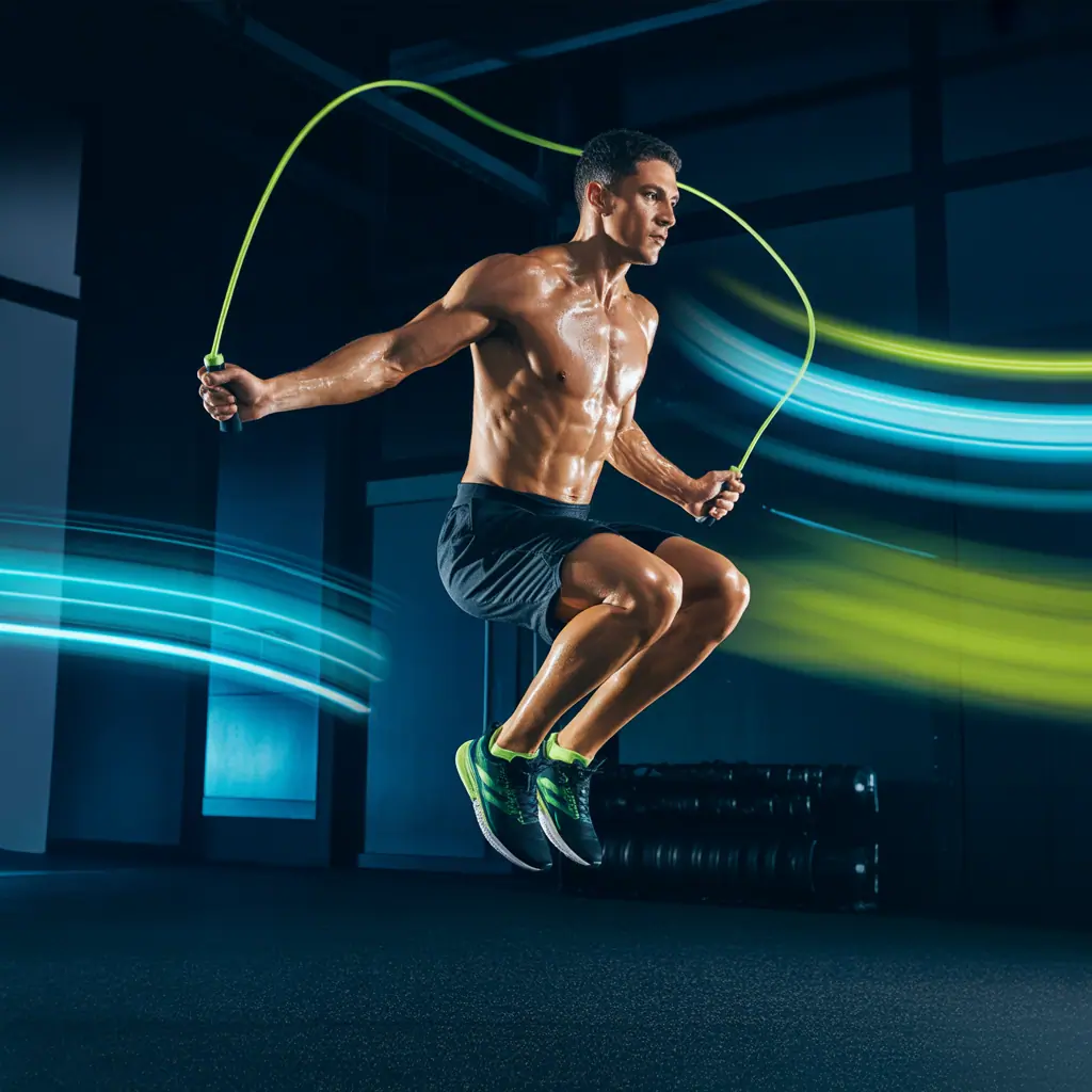 high intensity fat burning jump rope workout